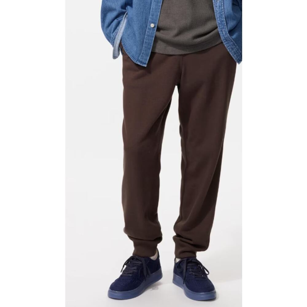 Uniqlo Cotton Blend Sweatpants in Dark Brown (Men's / Unisex)
